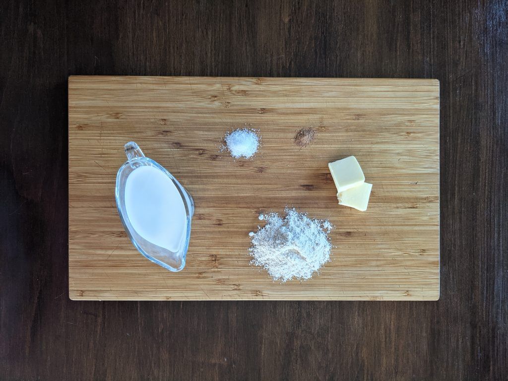 ingredientes para lasaña vegetariana de setas